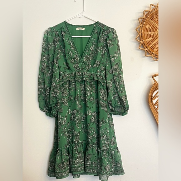 Green Women's Dress - Picture 1 of 6